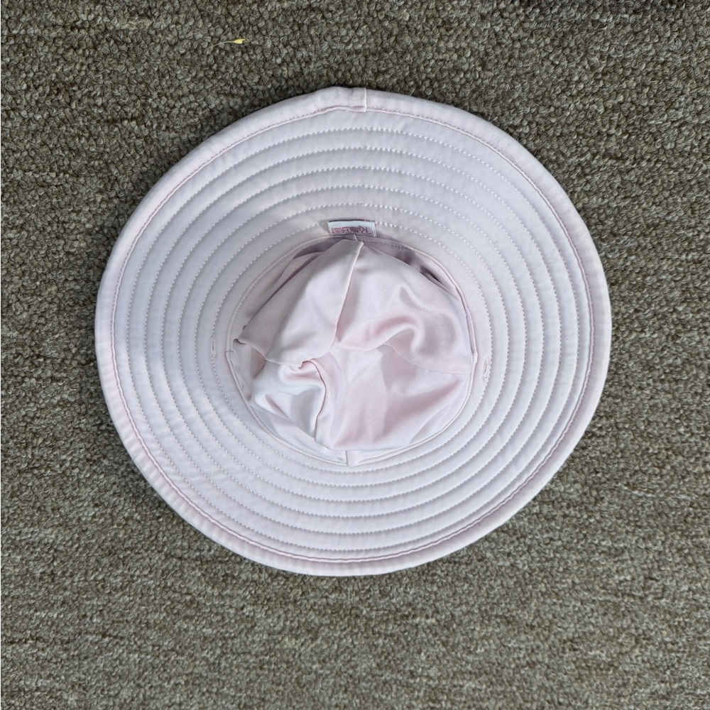RuffleButts 0-12month pink sun hat
